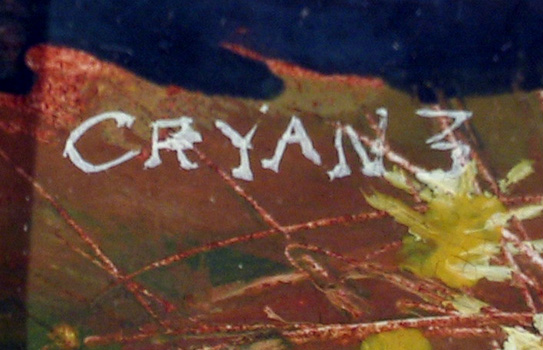 Cryan Last Trolley, Gouache on Paper
