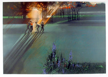 Robert Peak Signed Lithograph, Jack Nicklaus