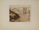 Claude Monet Etching, Rocher de Belle-Isle