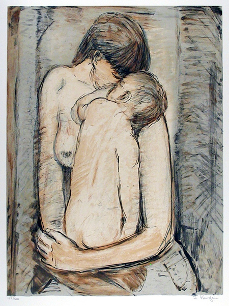 Elizabeth Franzheim S/N Lithograph, Nude