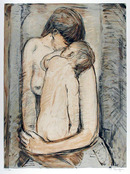 Elizabeth Franzheim S/N Lithograph, Nude