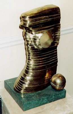 Stefan Vladescu Bronze Sculpture, Teutonia