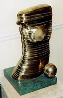 Stefan Vladescu Bronze Sculpture, Teutonia