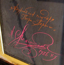 Mihail Chemiakin, large Original Pastel Drawing
