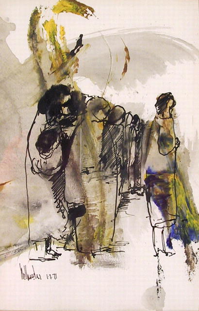 Gino Hollander, Acrylic and Mixed Media