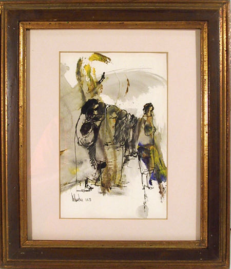 Gino Hollander, Acrylic and Mixed Media