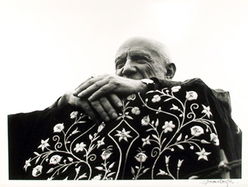 Lucien Clergue Photograph of Pablo Picasso