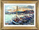 Dmitrie Berea Framed Painting French Riviera