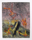 Roberto Matta Aquatint Etching, Ma Chair Rie