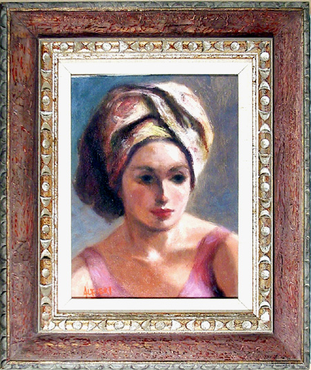 Alfieri Oil Painting, Portrait of a Girl