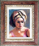 Alfieri Oil Painting, Portrait of a Girl