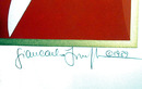 Giancarlo Impiglia, Talking Heads, Signed Serigraph
