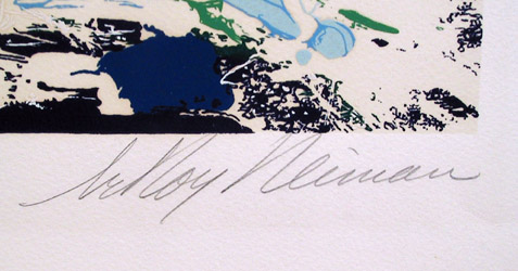 LeRoy Neiman, North Seas Sailing, Serigraph