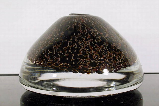 Collectible Glass Paperweight signed FTM