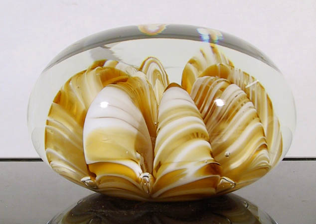 Collectible Glass Paperweight, Joe St. Clair