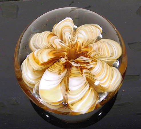 Collectible Glass Paperweight, Joe St. Clair