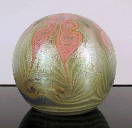 Collectible Glass Paperweight, Vandermark