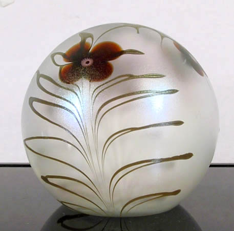 Collectible Glass Paperweight, Vandermark