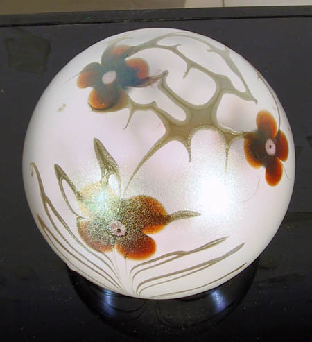 Collectible Glass Paperweight, Vandermark