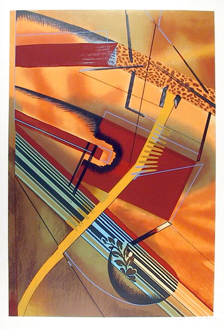 William Schwedler S/N Serigraph, 1979, Abstract