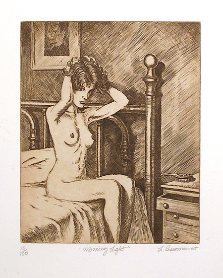 Louis Russomanno, S/N Etching, Nude