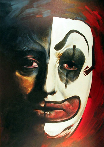 Harpaz Signed/Numbered Lithograph, Clown