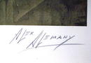 Alex Alemany Signed Lithograph, Nude