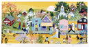 Kay Ameche, Blair's Corner Lithograph, Folk Art