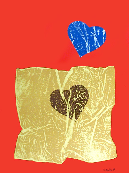 Antonio Recalcati S/N Lithograph, Love