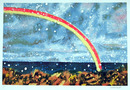 Antonio Recalcati S/N Serigraph, Rainbow