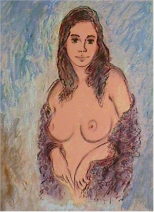 Wayne Ensrud S/N Lithograph, Nude
