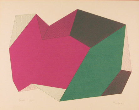 Jean-Marie Haessle, OP Art Serigraph Breakout