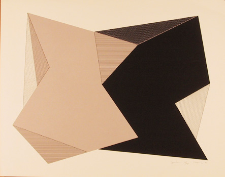 Jean-Marie Haessle S/N Serigraph Print, Symmetries