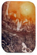 Roy Purcell, Western Etching, Rocky mountain