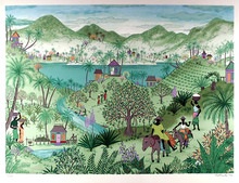 Jack Hofflander, S/N Print, Folk Art, Donkey