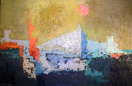 Miriam Bromberg Oil on Canvas Painting,