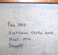 Noel Dagget Oil Painting, Fan Nap: Vietnam