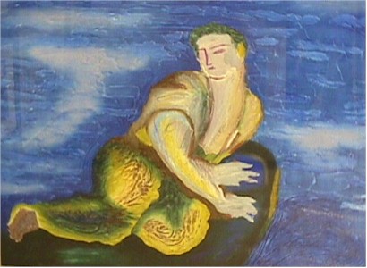 Sandro Chia S/N Carborundum, Lonely Dude
