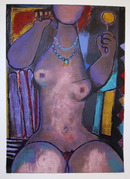 Remo Farruggio S/N Lithograph, Nude