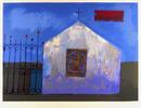 Remo Farruggio, Lithograph, Eventide Church