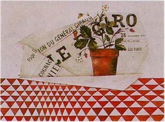 Mary Faulconer S/N Print, Strawberry Plant and