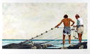 Vic Herman S/N Lithograph, Fishing,