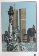 Cindy Wolsfeld Statue of Liberty, Serigraph