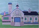 Jack Hofflander Serigraph, Pennsylvania Dutch
