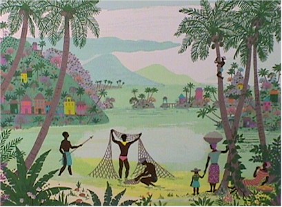 Jack Hofflander S/N Print, Fishing Nets