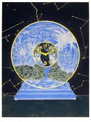Susan Hall S/N Lithograph, Interstellar Space