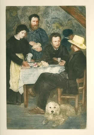 Pierre-Auguste Renoir Etching