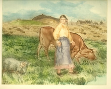 Pierre-Auguste Renoir Etching