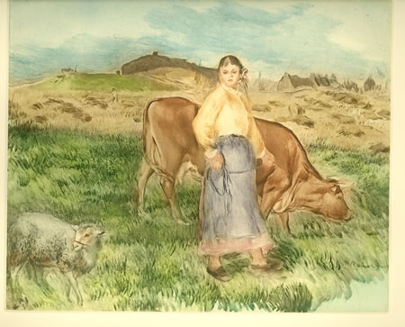 Pierre-Auguste Renoir Etching
