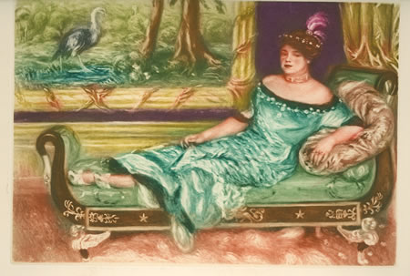 Pierre-Auguste Renoir Etching